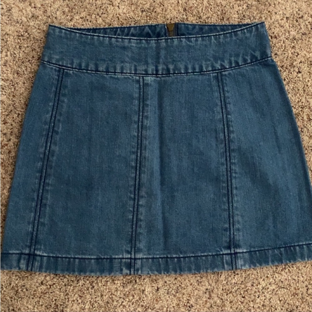 Free People Denim Skirt BNWOT